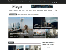 Tablet Screenshot of megri.com